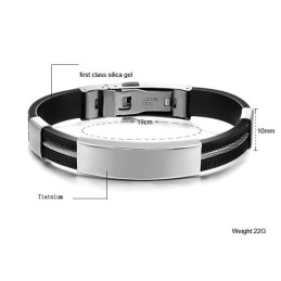 Quality And Quantity Assured Leisure Titanium Bangle