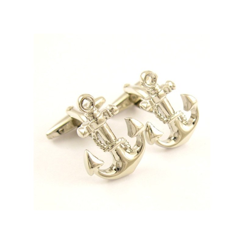 Exquisite Titanium Anchor Cufflinks Exquisite Titanium Anchor Cufflinks