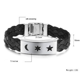 Easy To Use Male Titanium Bangle