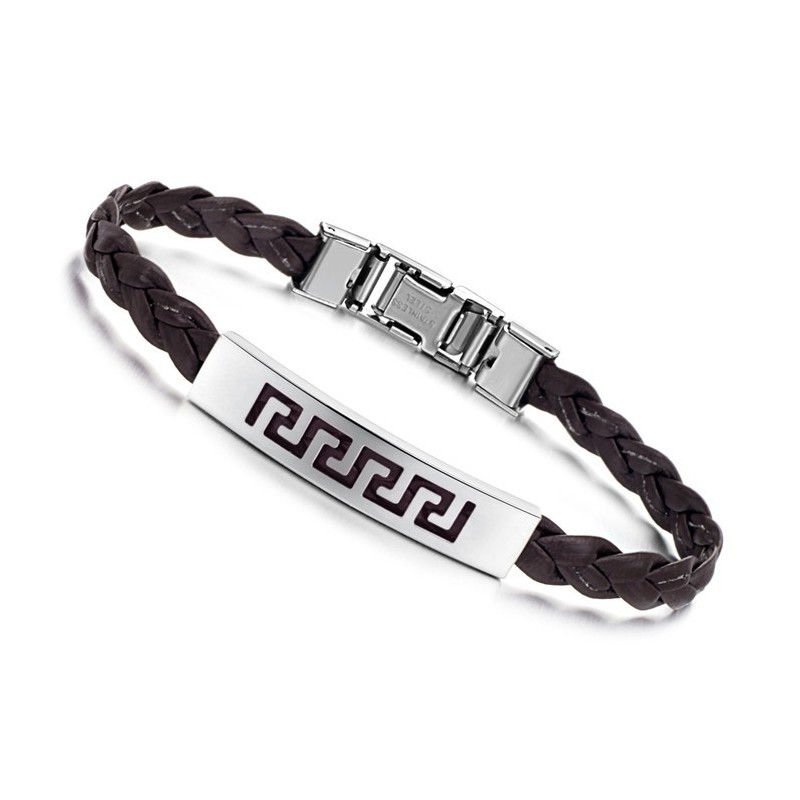 The King Of Quantity Female Titanium Leather Bangle