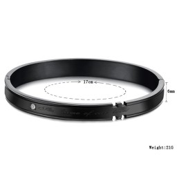 The Queen Of Quality Titanium Bangle For Lovers