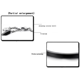 To Have A Long Story Female Sweetheart Titanium Bangle