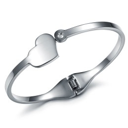 Well-Known For Its Fine Quality Female Sweetheart Titanium Bangle