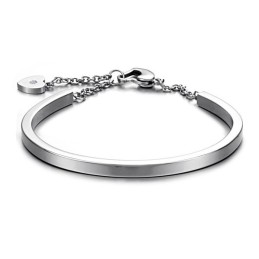 Stable Quality Female Sweetheart Titanium Bangle