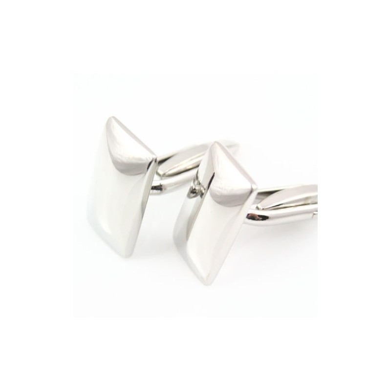 Titanium Convex Oblong Cufflinks Titanium Convex Oblong Cufflinks
