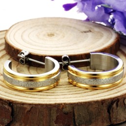 Quality And Quantity Assured Female Scrub Titanium Earrings