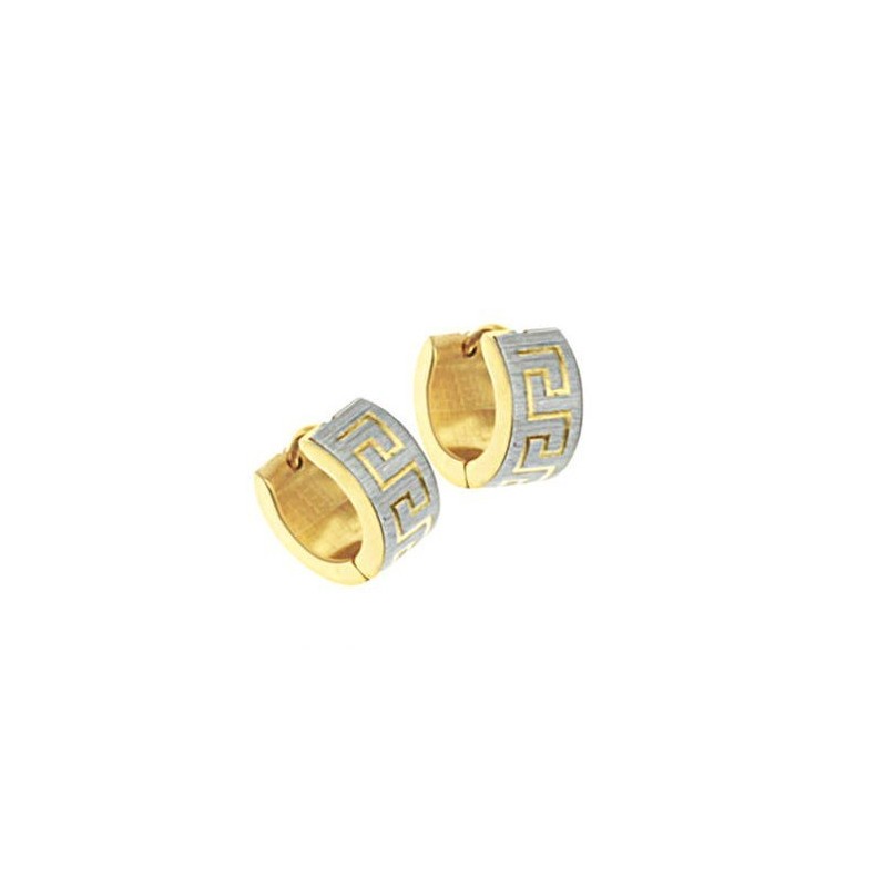 Well-Known For Its Fine Quality Female Wall Pattern Titanium Earrings Well-Known For Its Fine Quality Female Wall Pattern Titanium Earrings
