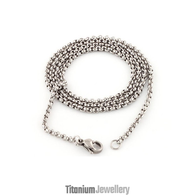 Excellent Quality Stainless Steel Titanium Chain For Lovers