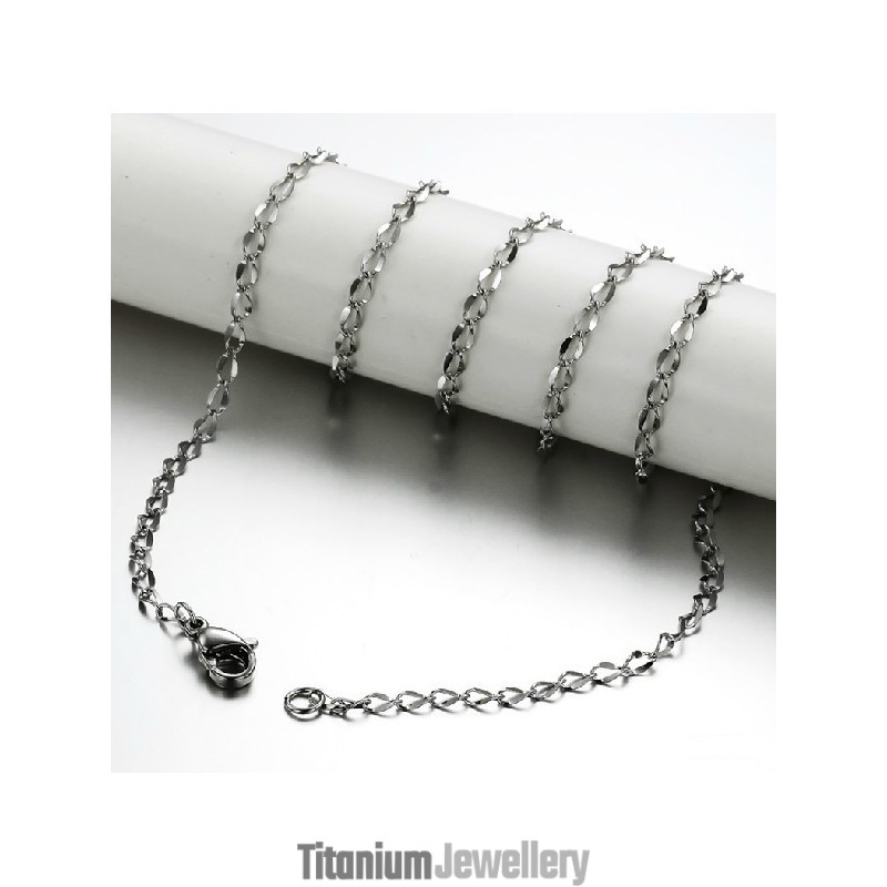 Wide Varieties Titanium Chain