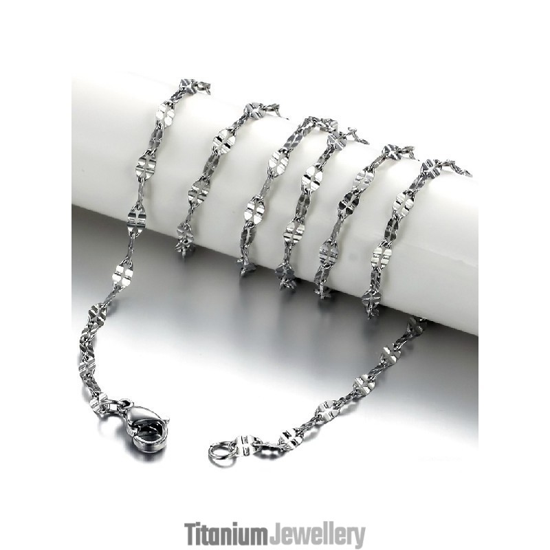 Quality And Quantity Assured Lip Type Titanium Chain