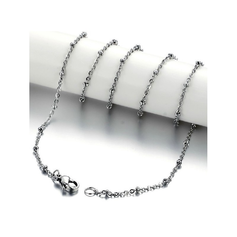 Reliable Reputation Allergy Free Titanium Chain With Pearl Reliable Reputation Allergy Free Titanium Chain With Pearl
