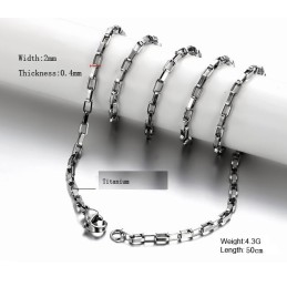 Well-Known For Its Fine Quality Allergy Free Titanium Chain