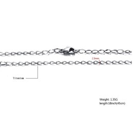 Reliable Reputation Titanium Chain