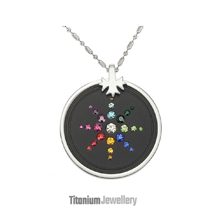 Well-Known For Its Fine Quality Health Titanium Pelelith Necklace With Diamond Well-Known For Its Fine Quality Health Titanium Pelelith Necklace With Diamond