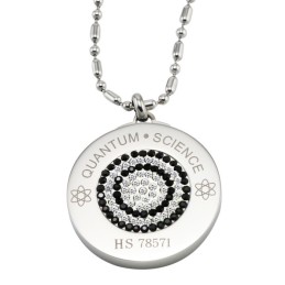 Reliable Reputation Health Titanium Pelelith Necklace With Diamond