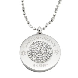 Reliable Reputation Health Titanium Pelelith Necklace With Diamond