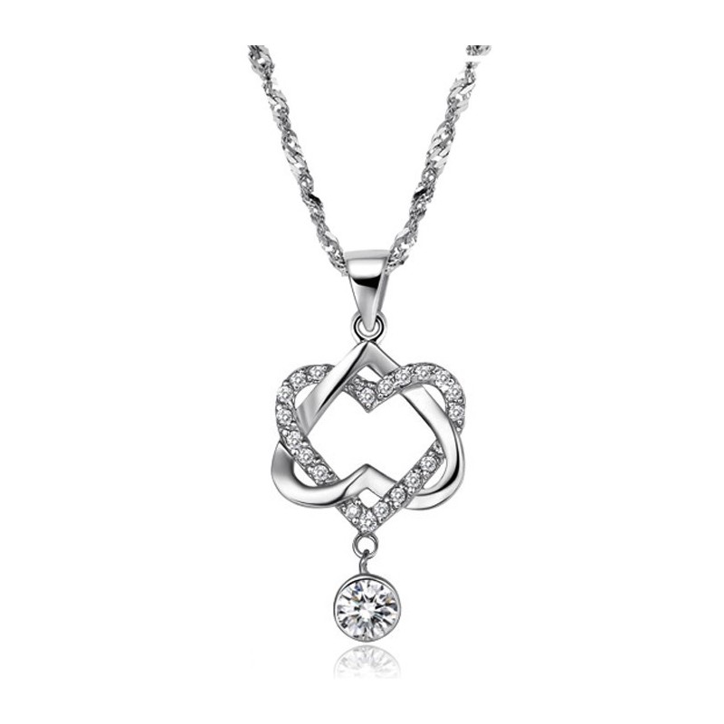 Stable Quality Knot Platinum Plating Titanium Necklace
