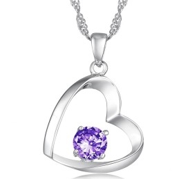 High Quality Female Platinum Plating Titanium Necklace