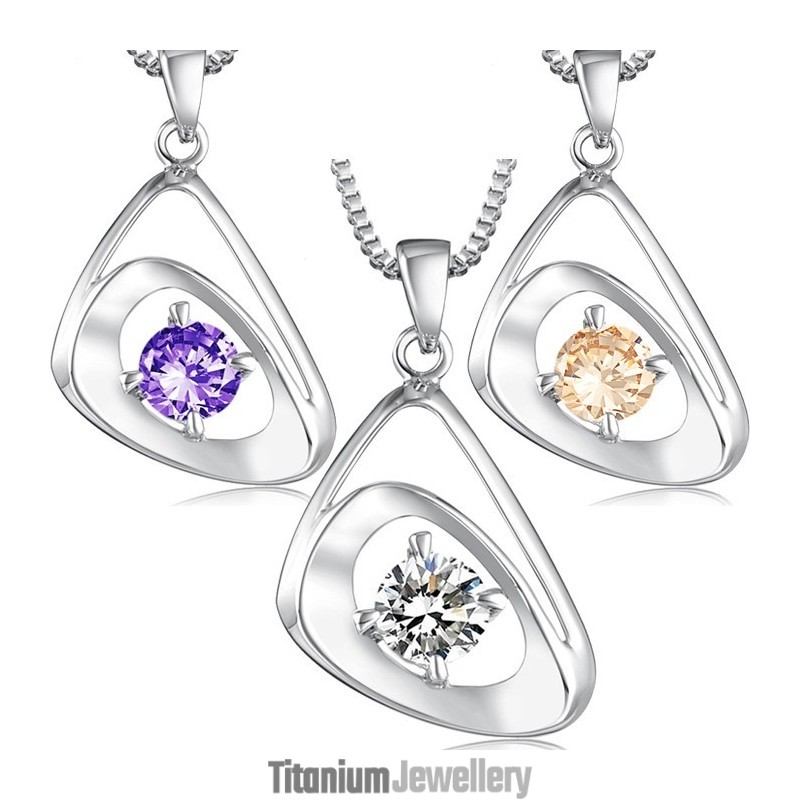 Quality And Quantity Assured Female Platinum Plating Titanium Necklace Quality And Quantity Assured Female Platinum Plating Titanium Necklace