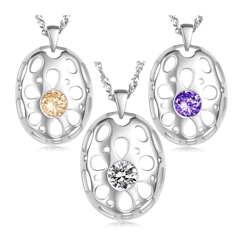 World-Wide Renown Female Allergy Free Platinum Plating Titanium Necklace World-Wide Renown Female Allergy Free Platinum Plating Titanium Necklace