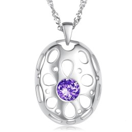 World-Wide Renown Female Allergy Free Platinum Plating Titanium Necklace