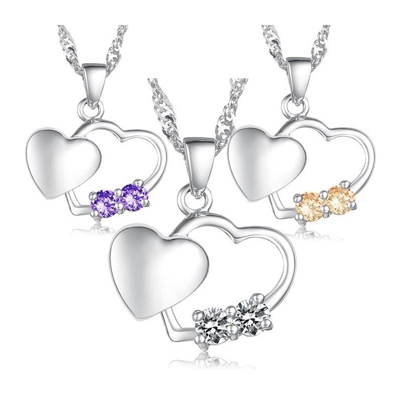 Stable Quality Female Fashion Platinum Plating Titanium Necklace Stable Quality Female Fashion Platinum Plating Titanium Necklace