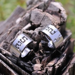 Mens Titanium Earrings
