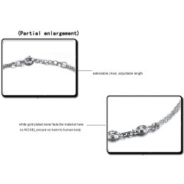 Excellent Quality Female Fish Shape Platinum Plating Titanium Anklet