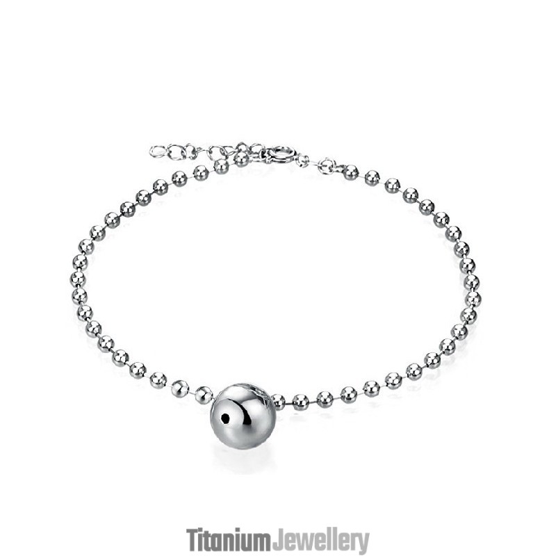 Reliable Quality Female Platinum Plating Titanium Anklet Reliable Quality Female Platinum Plating Titanium Anklet