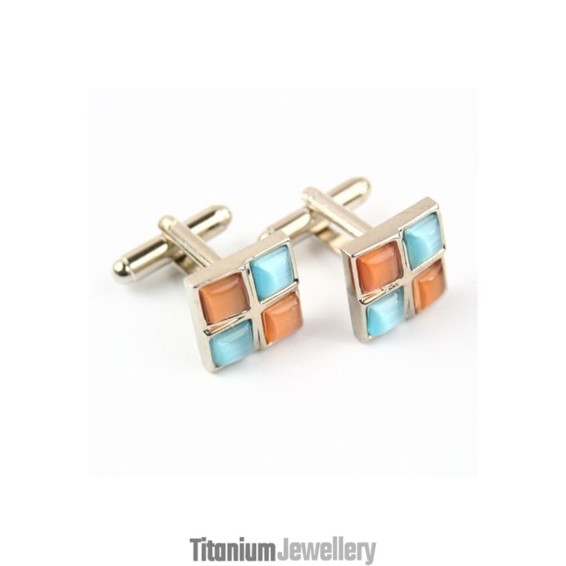 Fashion Titanium Square Cufflinks Fashion Titanium Square Cufflinks