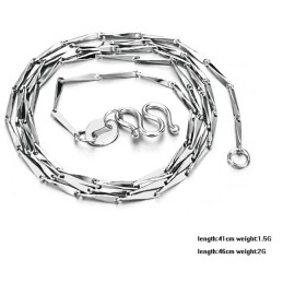 Quality And Quantity Assured Female Gold Seeds Platinum Plating Titanium Chain