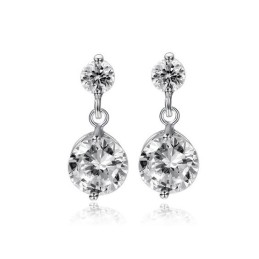 Quality And Quantity Assured Female Allergy Free Platinum Plating Titanium Earrings