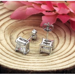 Stable Quality Female Allergy Free Platinum Plating Titanium Earrings