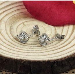 High Quality Female Allergy Free Platinum Plating Titanium Earrings
