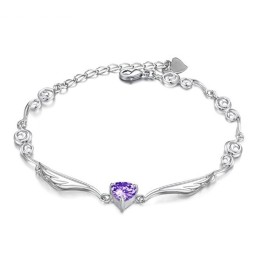 Excellent Quality Female Platinum Plating Titanium Bracelet