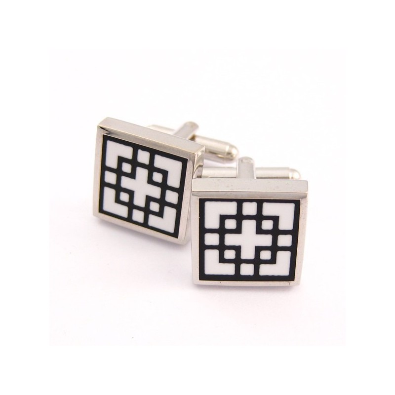 Classical Titanium Square Cufflinks Classical Titanium Square Cufflinks