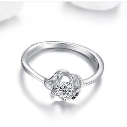 The Queen Of Quality Female Fashion Platinum Plating Titanium Ring
