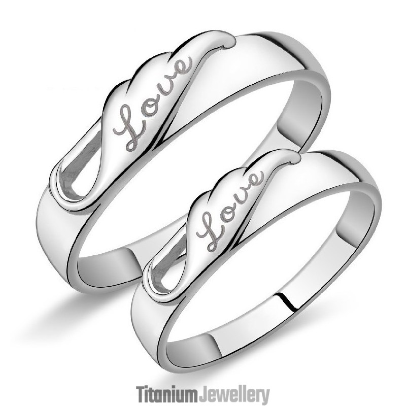 The Queen Of Quality Platinum Plating Titanium Ring For Lovers The Queen Of Quality Platinum Plating Titanium Ring For Lovers