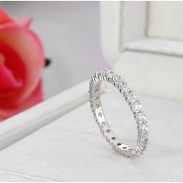 World-Wide Renown Female Platinum Plating Titanium Ring