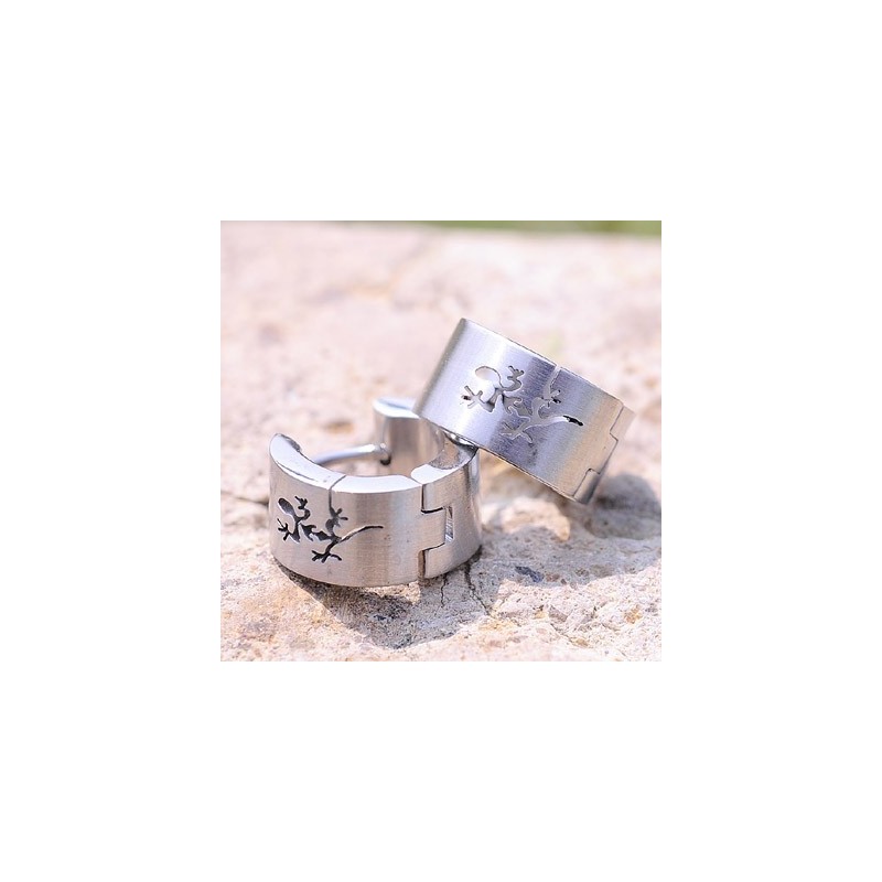 Mens Titanium Earrings