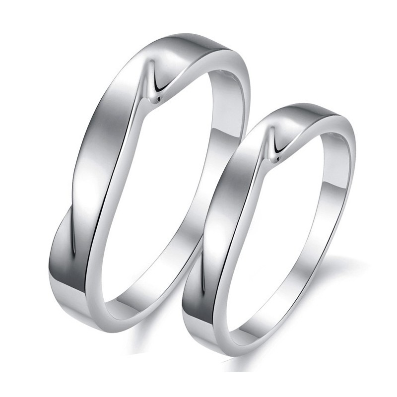 Quality And Quantity Assured Concise Platinum Plating Titanium Ring For Lovers Quality And Quantity Assured Concise Platinum Plating Titanium Ring For Lovers