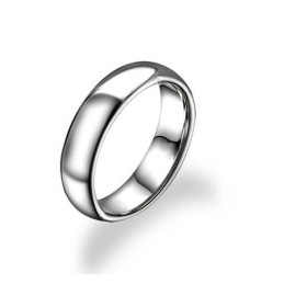 High Quality Concise Tungsten Ceramic Ring For Lovers