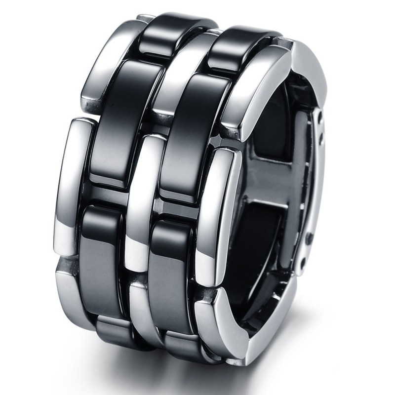 Quality And Quantity Assured Black And White Tungsten Ceramic Ring Quality And Quantity Assured Black And White Tungsten Ceramic Ring