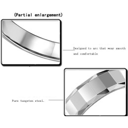 High Quality Tungsten Ceramic Ring For Lovers