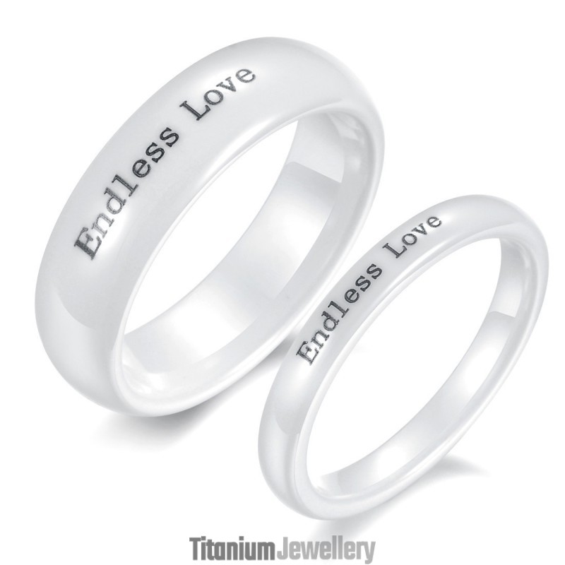 High Quality Concise Tungsten Ceramic Ring For Lovers High Quality Concise Tungsten Ceramic Ring For Lovers