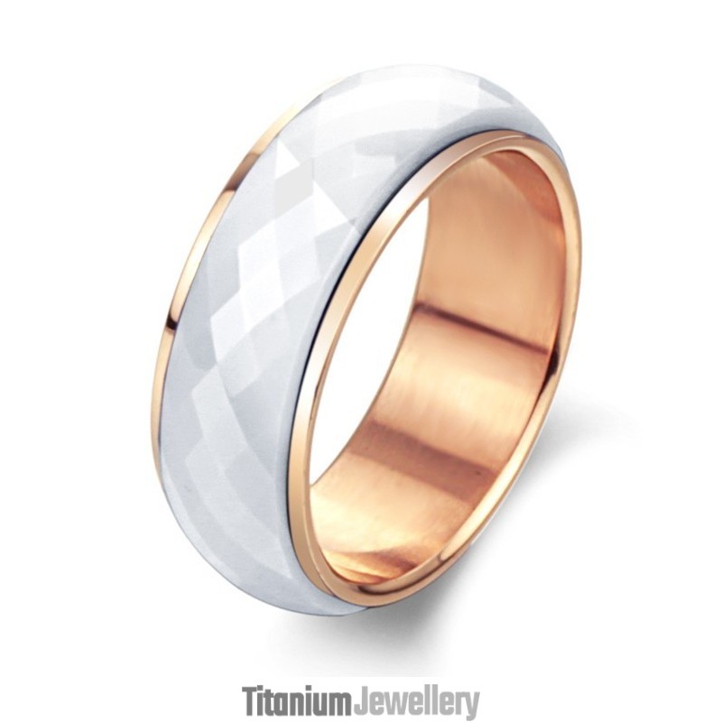 Stable Quality White Tungsten Ceramic Ring Stable Quality White Tungsten Ceramic Ring