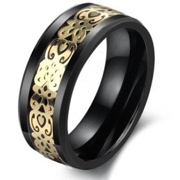 The Queen Of Quality Black Tungsten Ceramic Ring