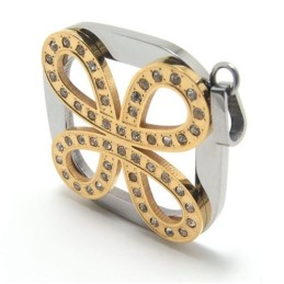 Fashion Four Leaves Clover Titanium Pendant - Free Chian