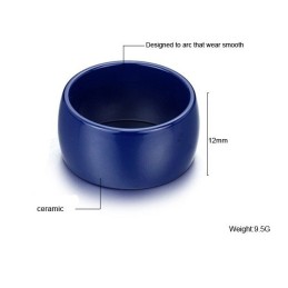 High Quality Blue Tungsten Ceramic Ring