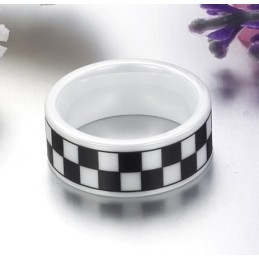 Quality And Quantity Assured Male Grid Tungsten Ceramic Ring